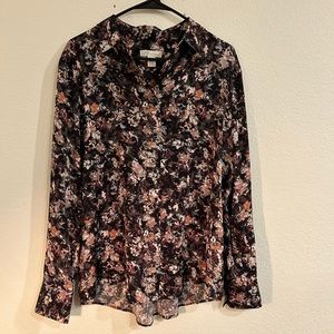 Nordstrom Signature Woman’s Floral Blouse